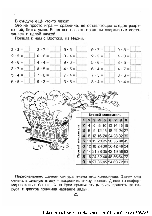 Создатель таблицы умножения 7 букв сканворд Бережнова. Таблица умножения - тренажер для учащих.. - Блог. Павел Каменских, по